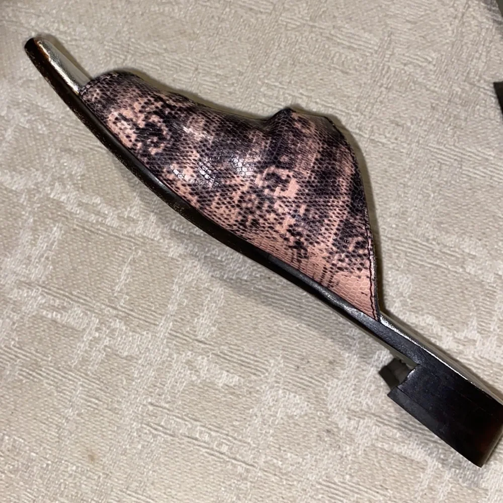 Donald J. Pliner snakeskin print